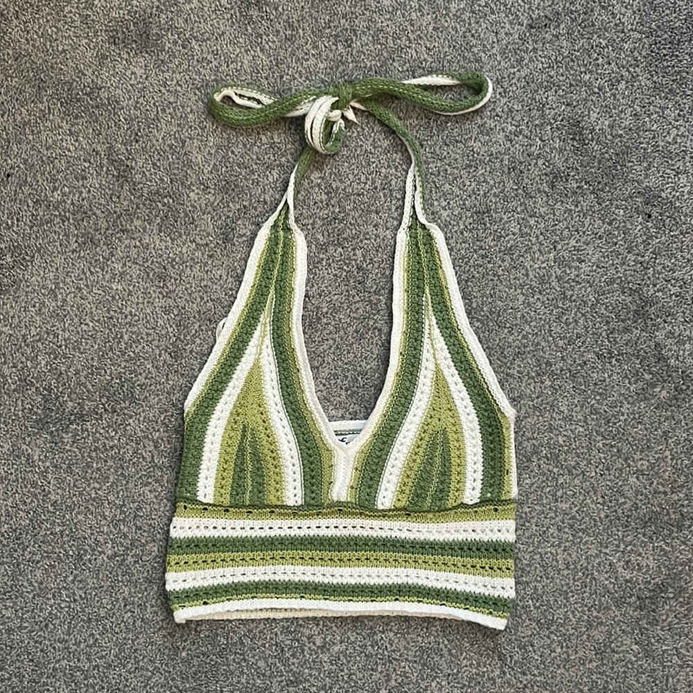 Hollister Knit Halter Top